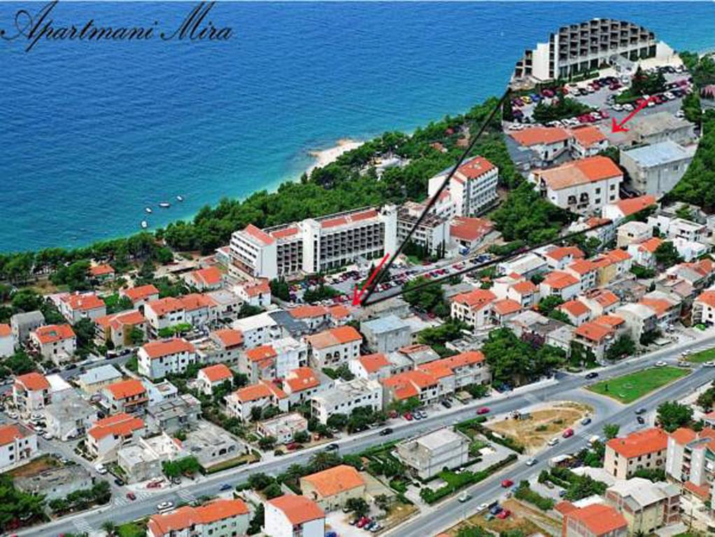 Apartments Mira Makarska Exterior foto